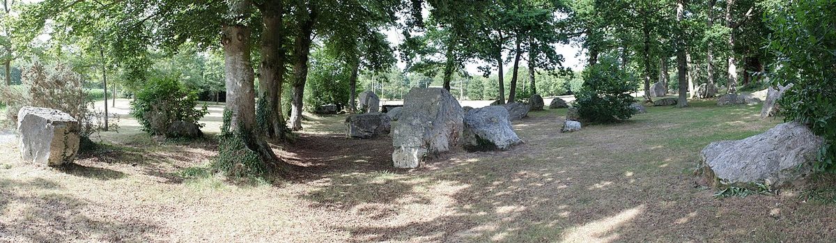 Alignement mégalithique du Champ des Roches (cimetière des druides)