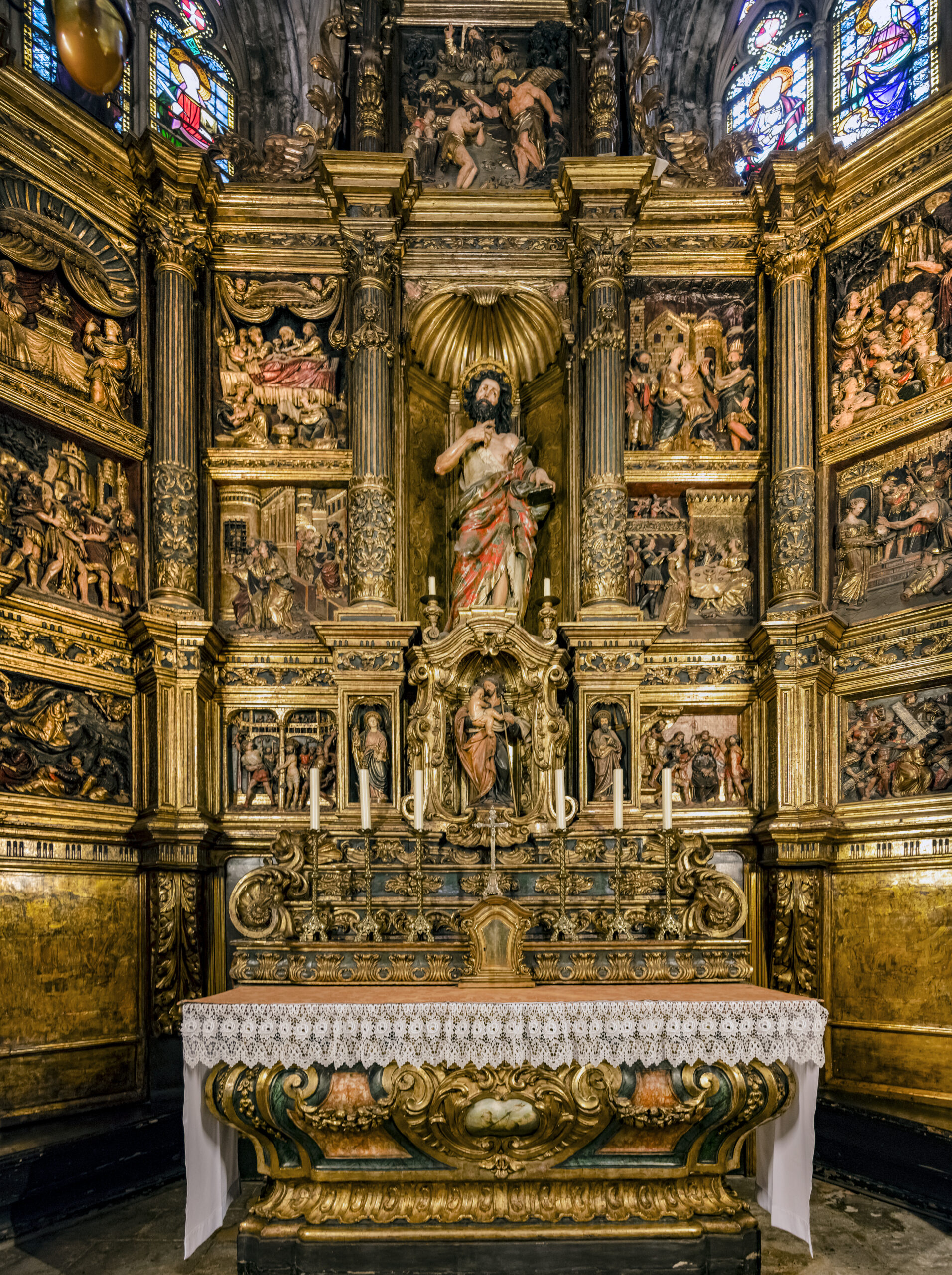 Eglise Saint-Jean du Baly et son calvaire