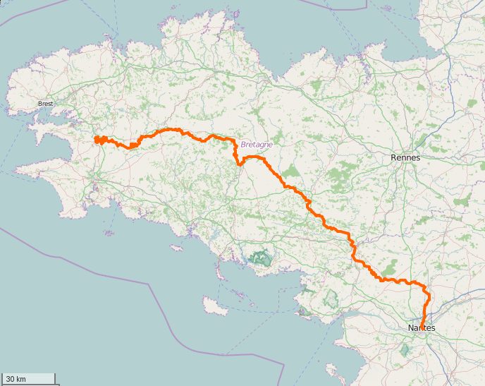 Le canal de Nantes à Brest