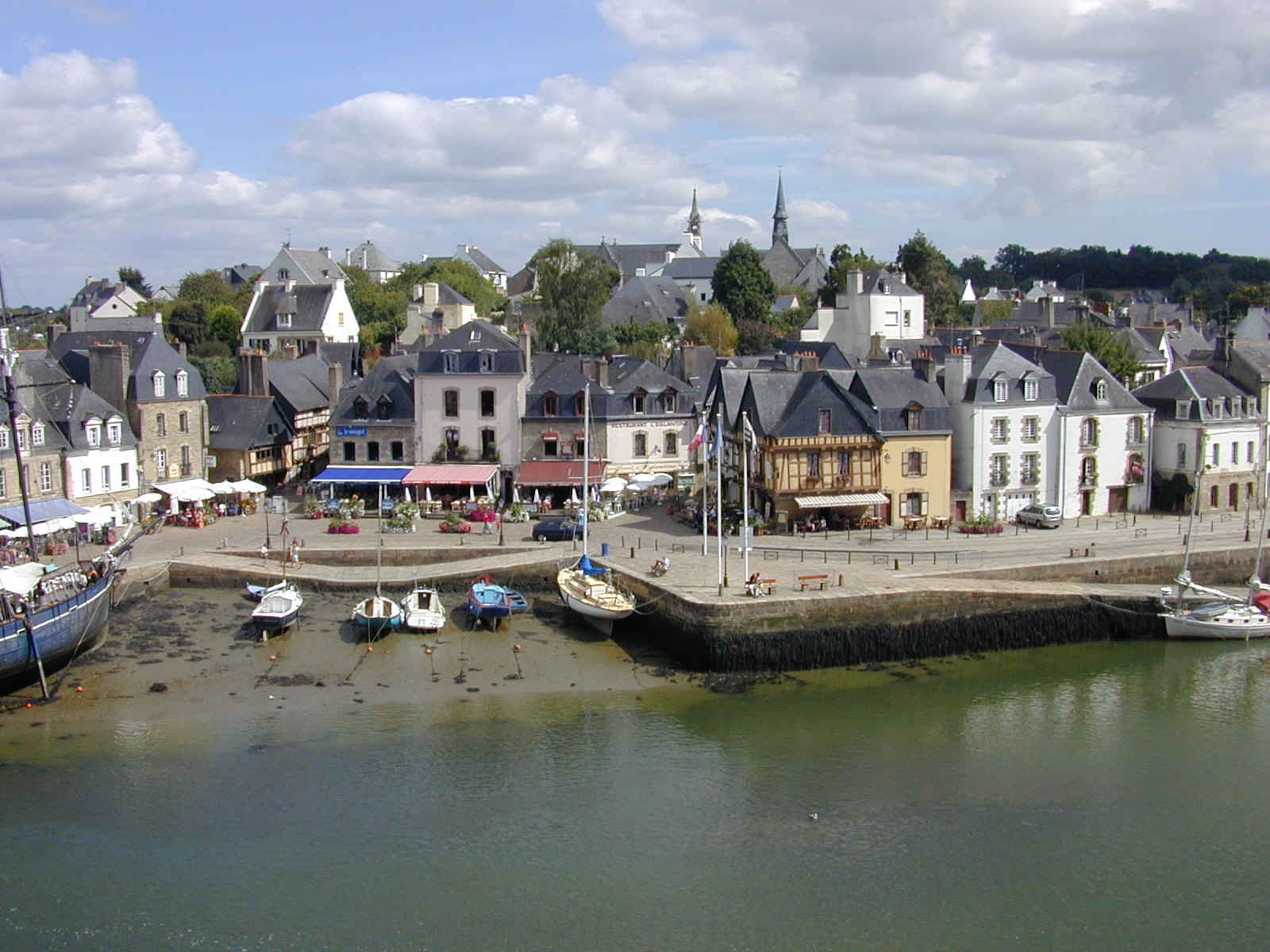Port de Saint-Goustan à Auray