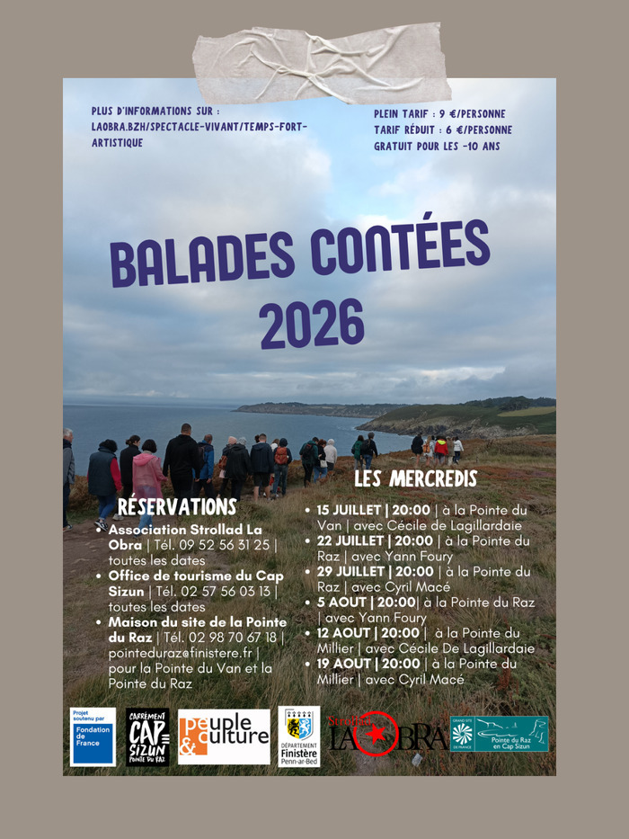 Balade contée – 29 juillet – Pointe du Raz