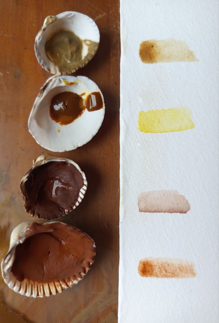 Atelier Fabrication d&rsquo;aquarelles nature