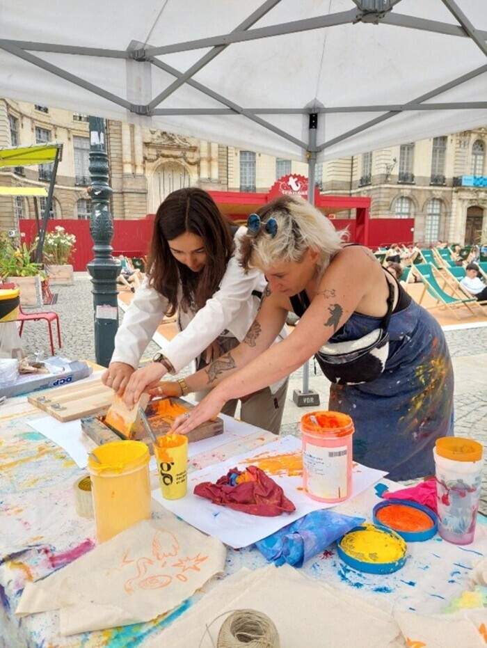 Atelier de sérigraphie – Avec Anna Michalak