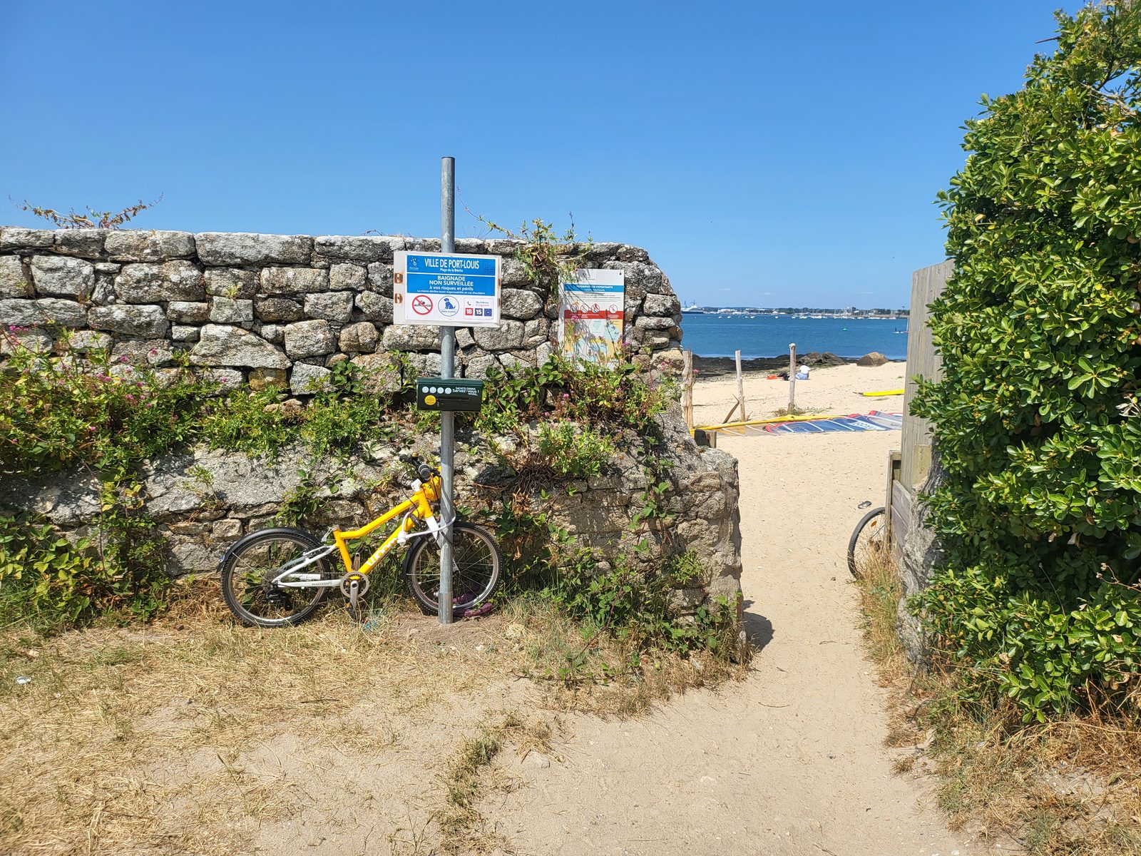 Plage de la Brèche – Port-Louis
